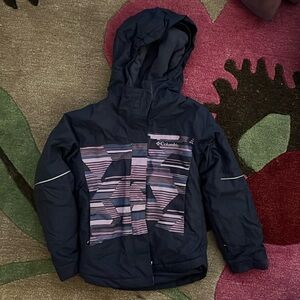 Almost brand new sz 6 Columbia winter jacket w Omniheat & unused outgrow system